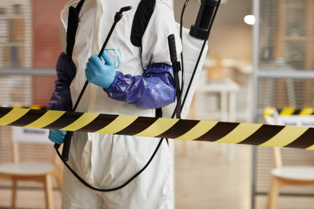 Professional Sewage Cleanup technician working in Spencer, TN